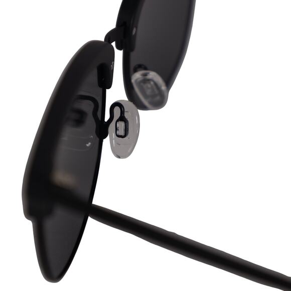 Quay Australia EVASIVE Round Polarized Sunglasses – Matte Black / Smoke - NWT - Picture 8 of 9